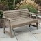 Highwood Usa 5ft Weatherly Garden Bench Outdoor Furniture for Patio, Backyard, Garden AD-BENW3-WBR - alternate 2